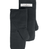 The Organic Company Oven Mitts, Dark Grey - Set of 2