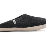 Egos Copenhagen Wool Slipper - Black