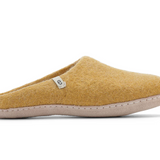 Egos Copenhagen Wool Slipper - Mustard