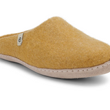 Egos Copenhagen Wool Slipper - Mustard