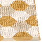 Pappelina Dana Ochre / Beige / Vanilla Rug - 70cm x 60cm