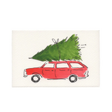 Scribble & Daub Christmas Tree & Car Card