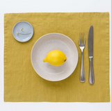 Linen Tales Linen Placemat, Lemon Curry