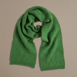 Rove Knitwear Garter Stitch Scarf - Fresh Matcha Green