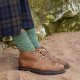 Rove Knitwear Chunky Wool Boot Socks - Marbled Green, 4-7