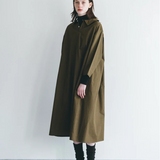 Fog Linen Cotton Jiya Dress - Khaki was £135