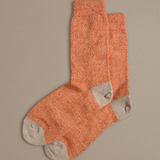 Rove Knitwear Fine Merino Wool Socks - Tangerine