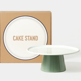 Falcon Enamelware Cake Stand - Tarragon