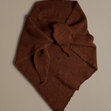 Rove Knitwear Triangle Scarf - Cinnamon