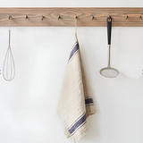 Linen Tales Blue Stripe Vintage Linen Kitchen Towel