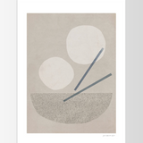 Paper Collective 'Miso' Art Print, by Julia Hallström Hjort - 50x70cm