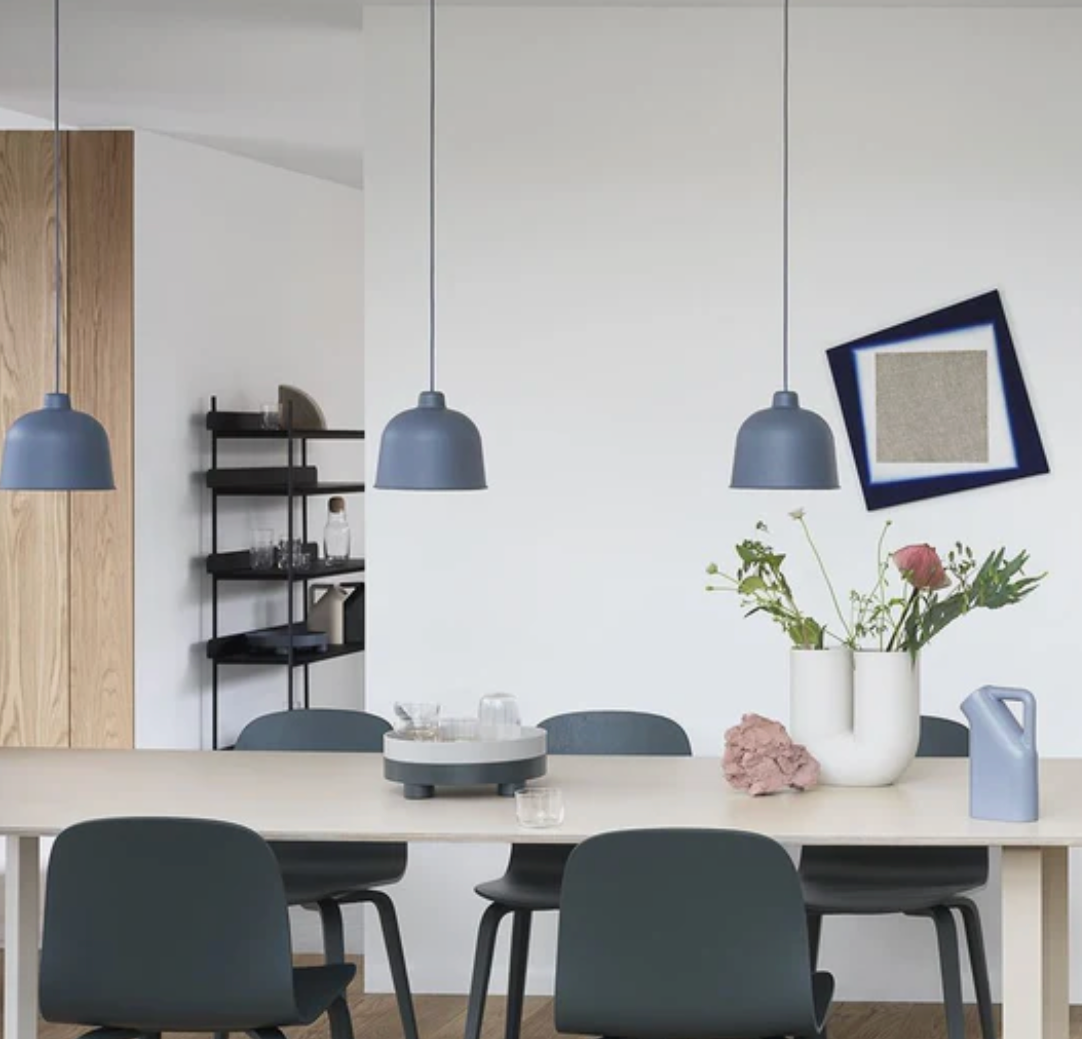 Muuto Grain Pendant  - Blue Grey, WAS £165 - Tea and Kate