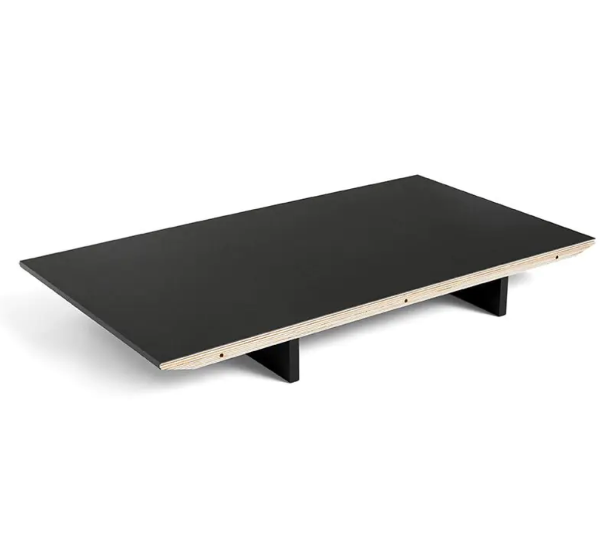 HAY CPH 30 Table Extension Leaves / 50x90cm - Black Linoleum Top / Oak Crossbar, WAS £255 - Tea and Kate
