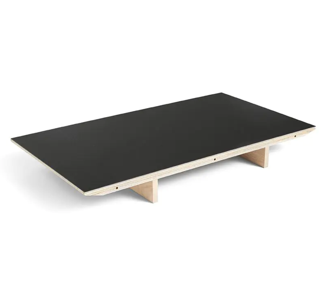 HAY CPH 30 Table Extension Leaves / 50x90cm - Black Linoleum Top / Oak Crossbar, WAS £255 - Tea and Kate
