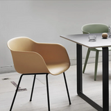 MUUTO Fiber Armchair, Metal Legs, Dusty Green - EX DISPLAY, WAS £279.00 - Tea and Kate