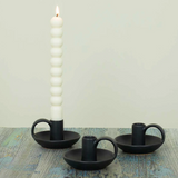 Afro Art Nike Candle Holder, Smoky Grey - WAS £19 - Tea and Kate