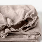 Linen Tales Double Fitted Sheet, Portobello - WAS £160 - Tea and Kate