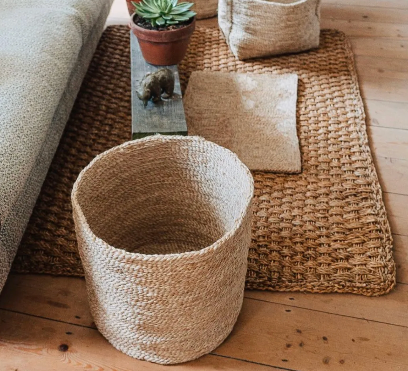 Maison Bengal Floor Basket, Large - WAS £60 - Tea and Kate