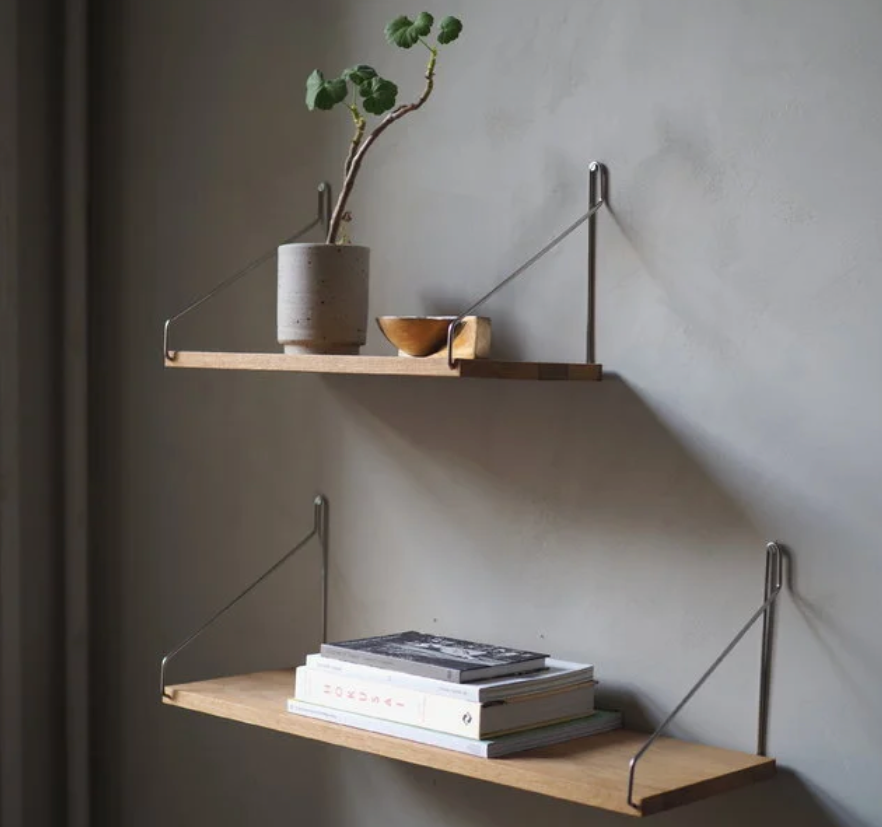 Frama Natural Shelf, White Oiled Oak, 27x40cm - WAS £155 - Tea and Kate
