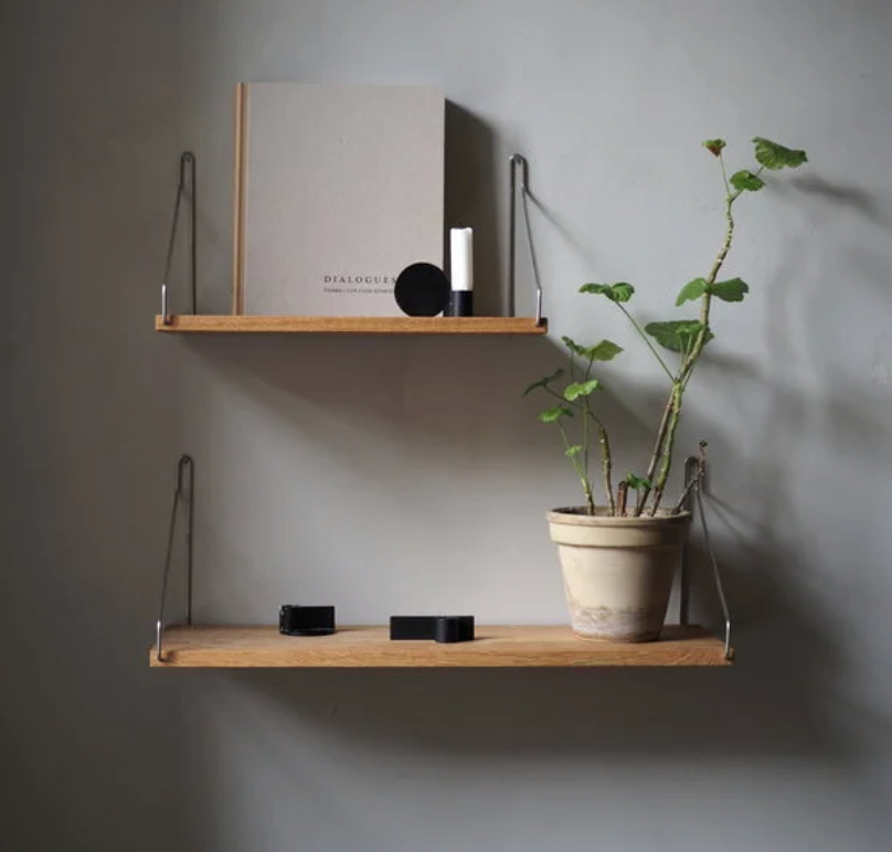 Frama Natural Shelf, White Oiled Oak, 27x40cm - WAS £155 - Tea and Kate