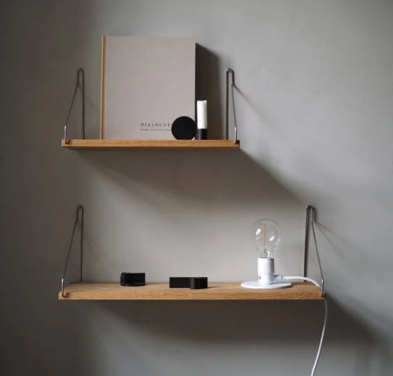 Frama Natural Shelf, White Oiled Oak, 27x40cm - WAS £155 - Tea and Kate