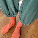 Le Bon Shoppe Her Socks (MC Cotton) - Tangerine