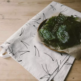 Fine Little Day Barr Tea Towel - Nature/Black was £14