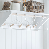 Garden Trading Lily White Clothes Hangers - Set of 4