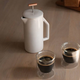 Yield Cream Ceramic French Press