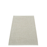 Pappelina Emm Sage/Linen Metallic Rug - 70cm x 120cm
