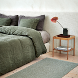 Pappelina Emm Sage/Linen Metallic Rug - 70cm x 120cm
