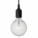 MUUTO E27 Pendant Lamp LED - Beige Rose / White / Black, was £85