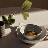 Ferm Living Flow Bowl - Large Off-White Speckle