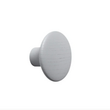 Muuto Dot Hook, Large 17cm, White / Grey - Tea and Kate