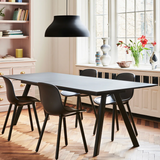 HAY CPH 30 Table Extension Leaves / 50x90cm - Black Linoleum Top / Oak Crossbar, WAS £255 - Tea and Kate