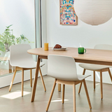 HAY AAC12 Chair, White/Oak - EX DISPLAY, WAS £269.00 - Tea and Kate