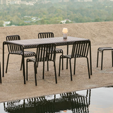 HAY Palissade Dining Arm Chair, Anthracite - EX DISPLAY, WAS £435