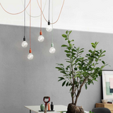 MUUTO E27 Pendant Lamp LED - Beige Rose / White / Black, WAS £85 - Tea and Kate