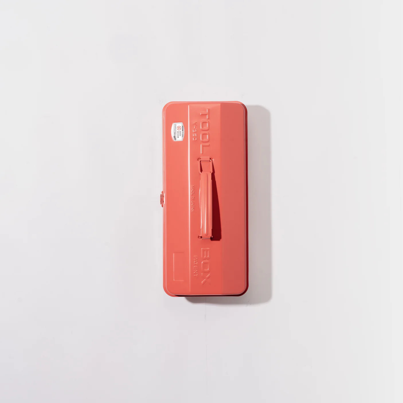TOYO Camber-top Toolbox Y-350 P0 Living Coral / Mustard - Tea and Kate