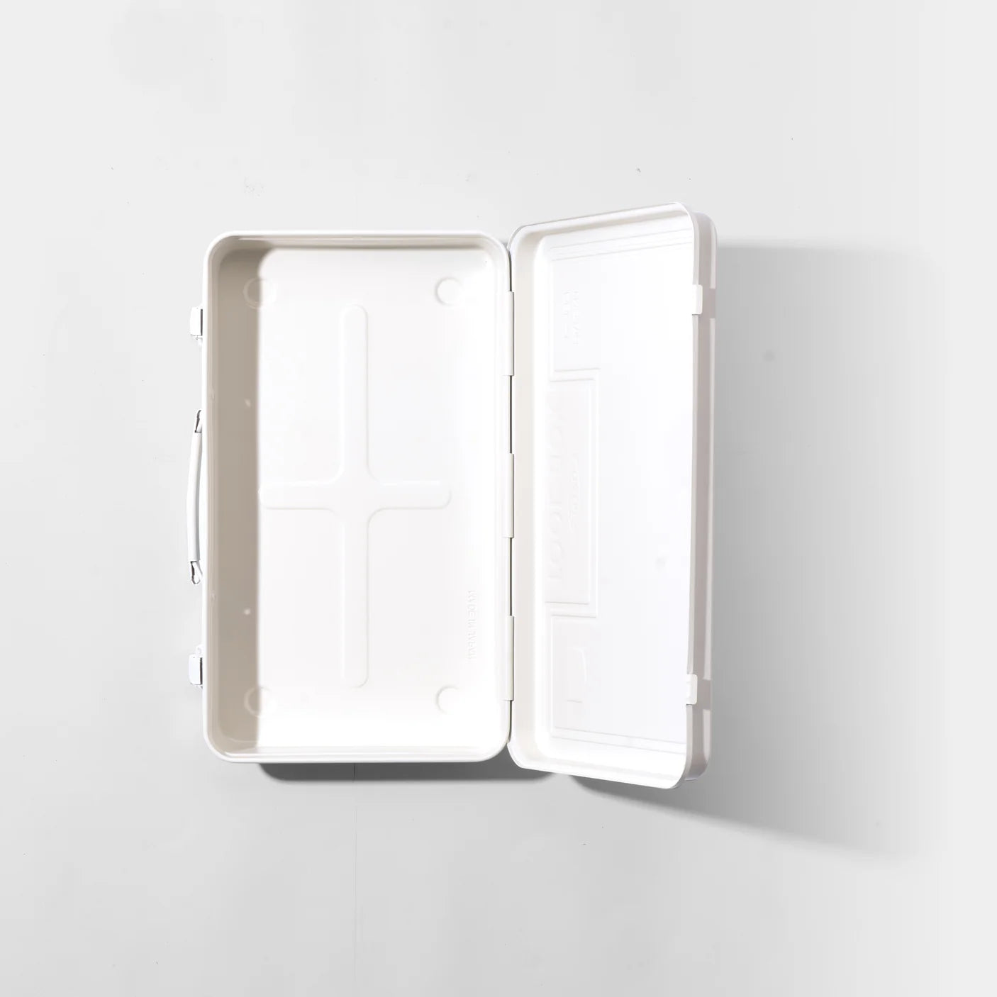 TOYO Trunk Shape Toolbox T-360 W White - Tea and Kate