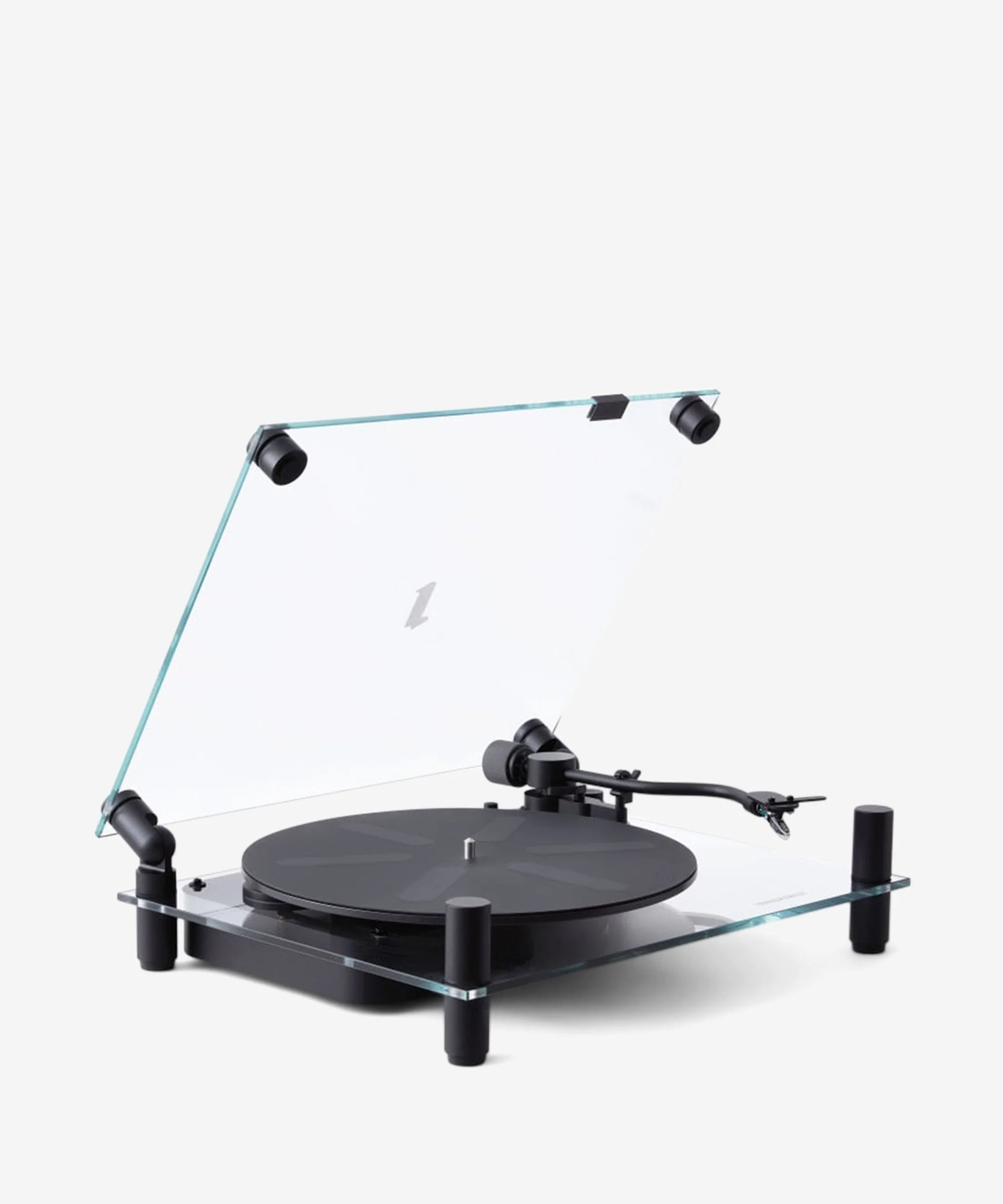 Transparent Sound Turntable - Black - Tea and Kate