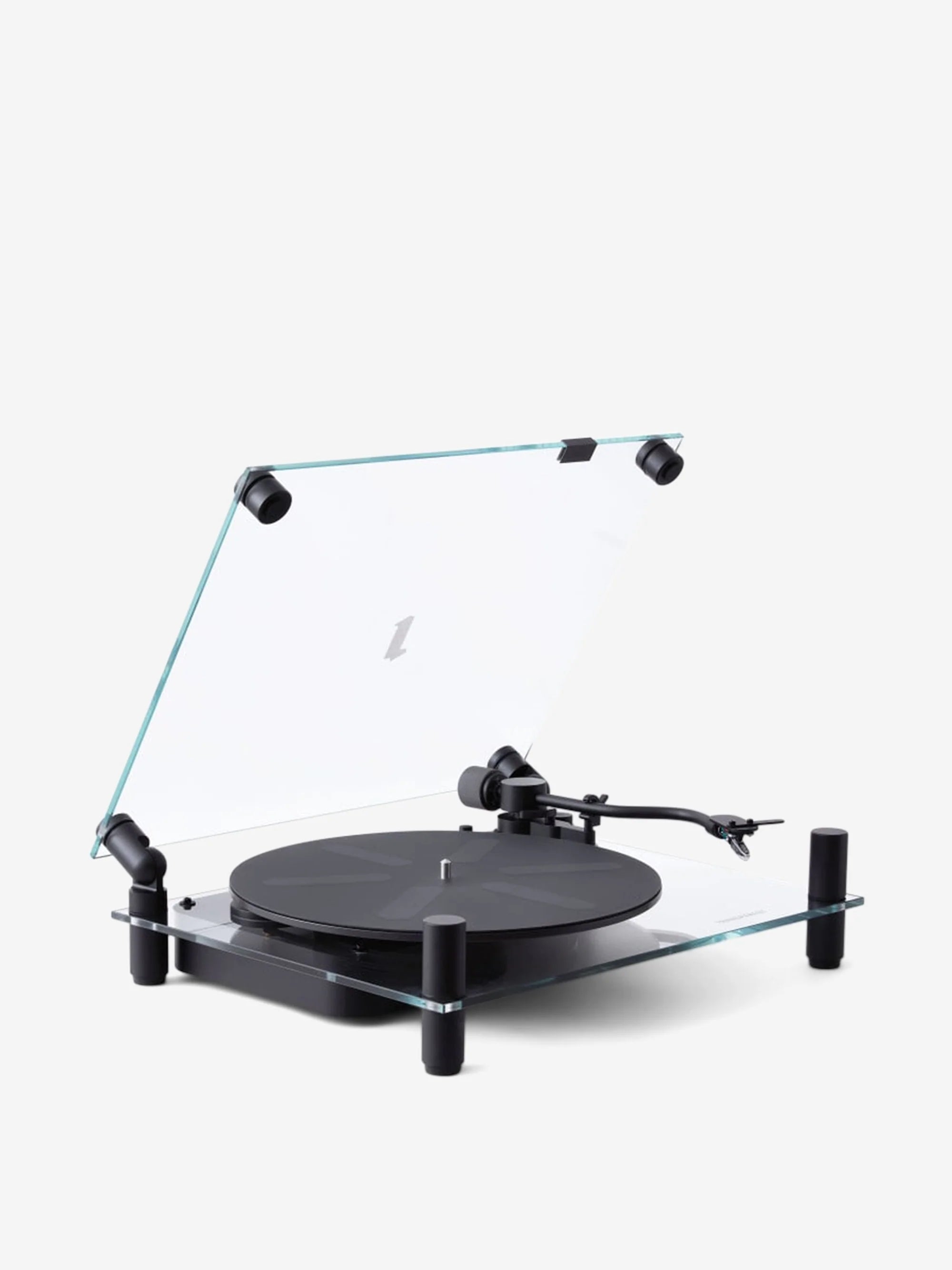 Transparent Sound Turntable - Black - Tea and Kate