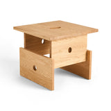 Hay Wood Box Coffee Table - Oak & Black