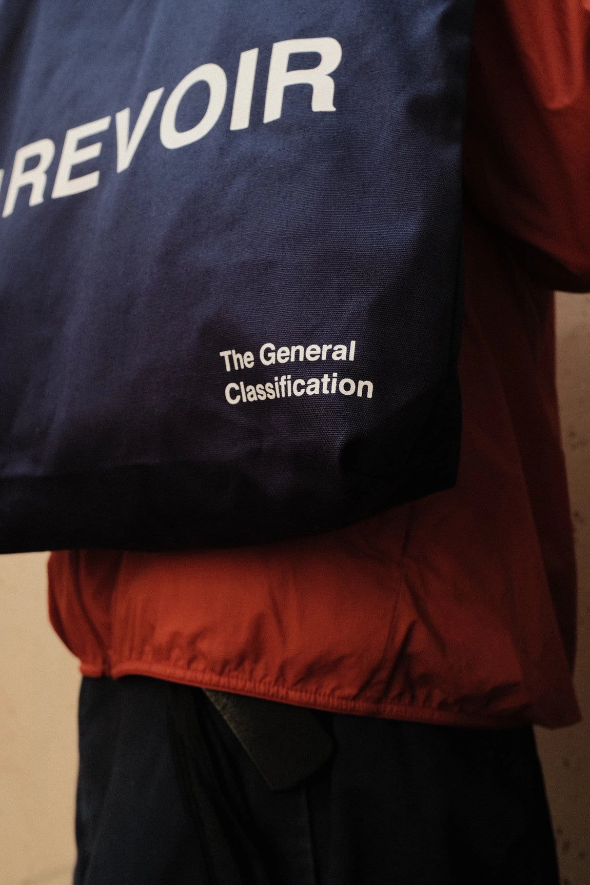 The General Classification Bonjour Tote Bag Navy - Tea and Kate