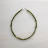 Sea + Pattern Mini Jade Necklace