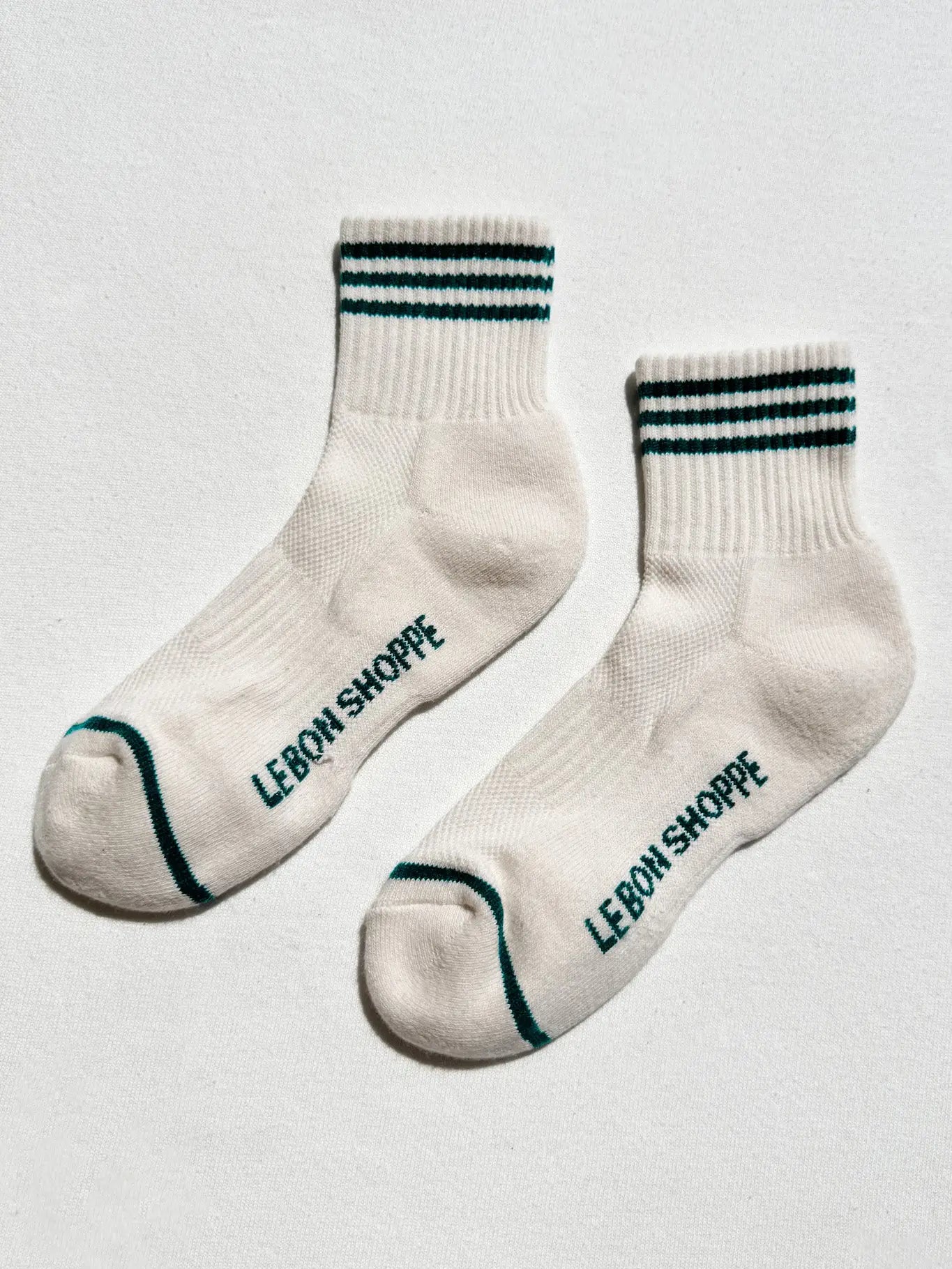 Le Bon Shoppe Girlfriend Socks Egret - Tea and Kate