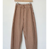 Le Bon Shoppe Gingham Arc Pants Cinammon
