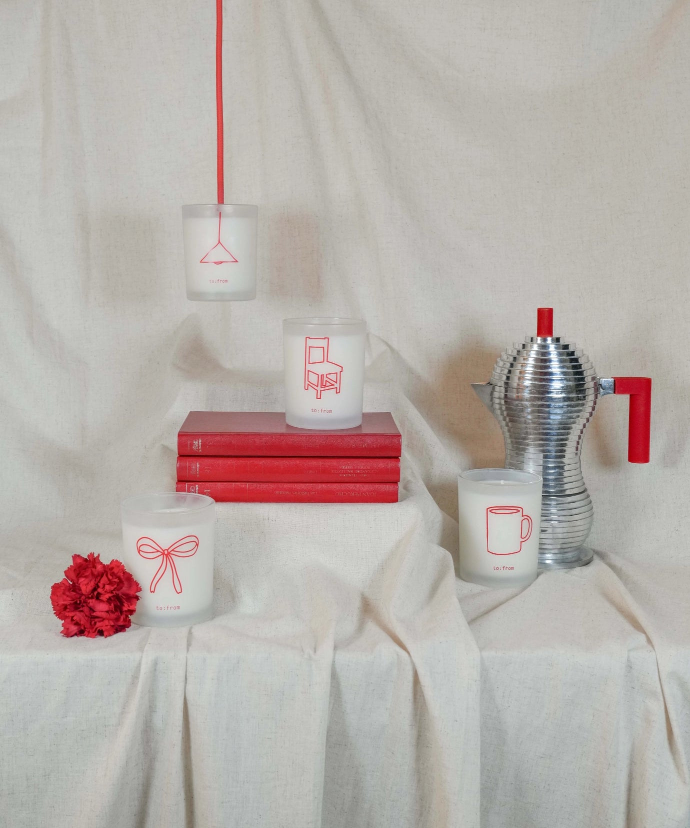 to:from Mug candle 300ml - Tea and Kate