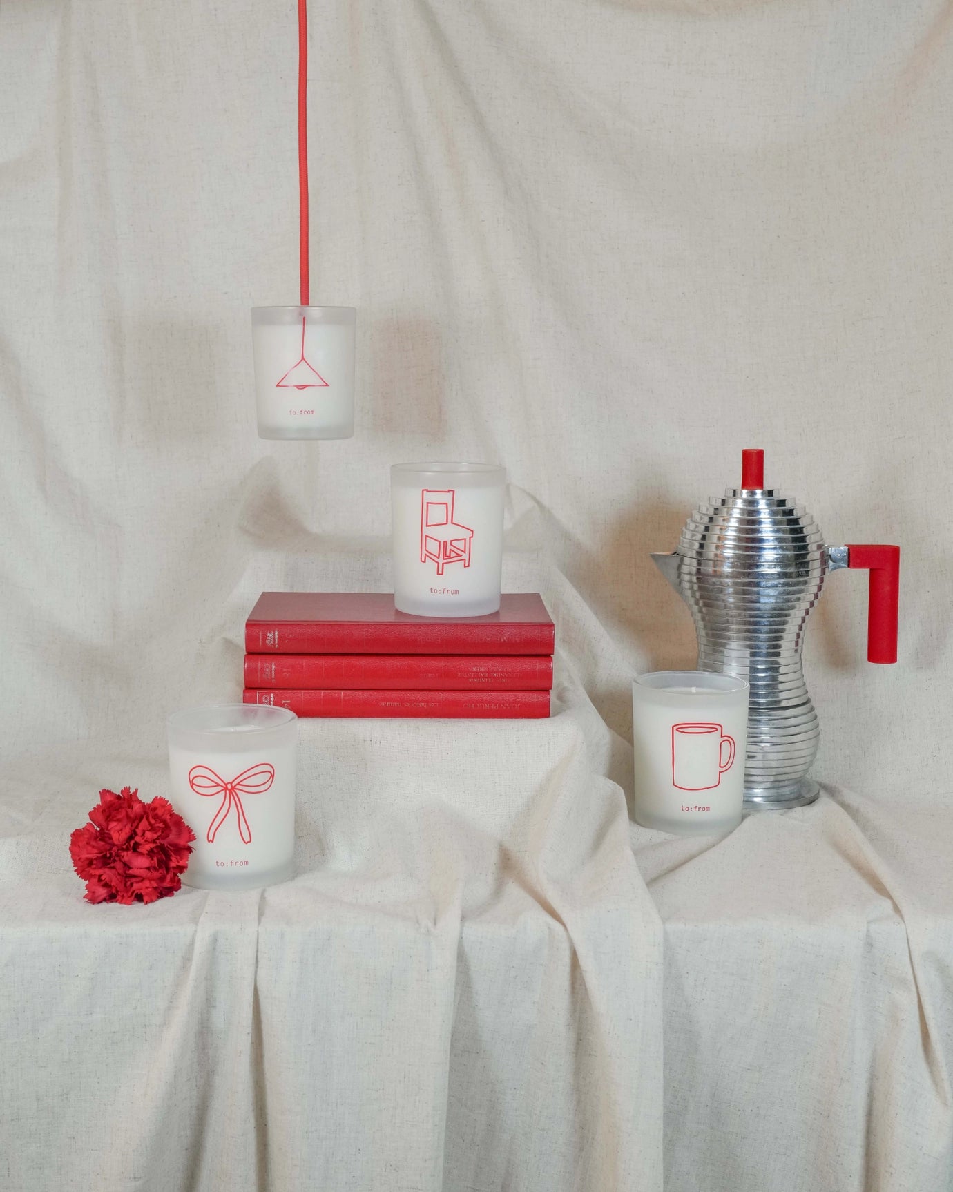 to:from Mug candle 300ml - Tea and Kate