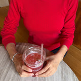 Le Bon Shoppe Pointelle Fundamental Tee Red Cherry